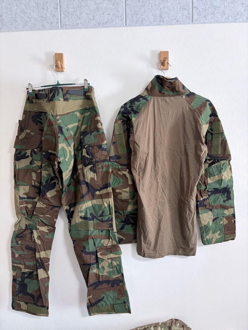 FFI Cryeタイプ G3 上下セット ウッドランド 日本L/32-34インチ