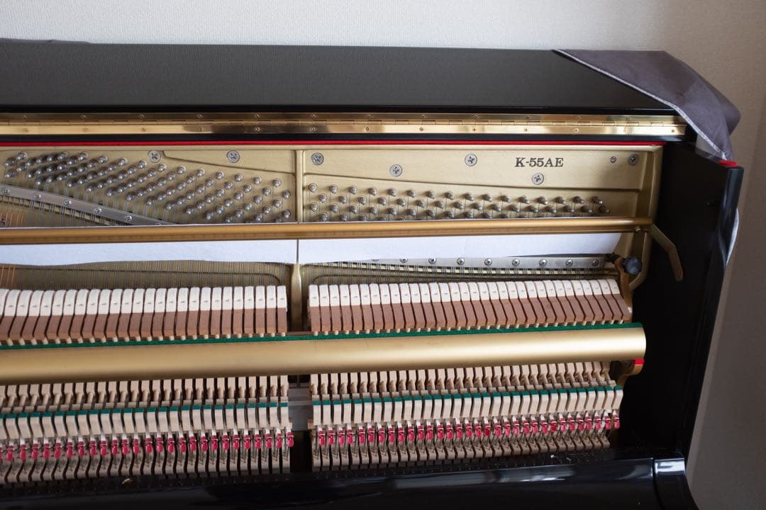 アップライトピアノ　KAWAI K55AE カワイ　製造250万台記念モデル