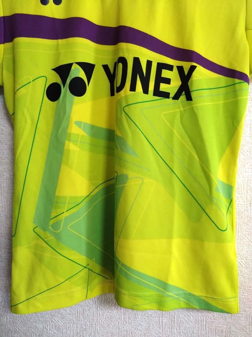 YONEXヨネックス　非売品希少　イエロー系レディースゲームウェア　O