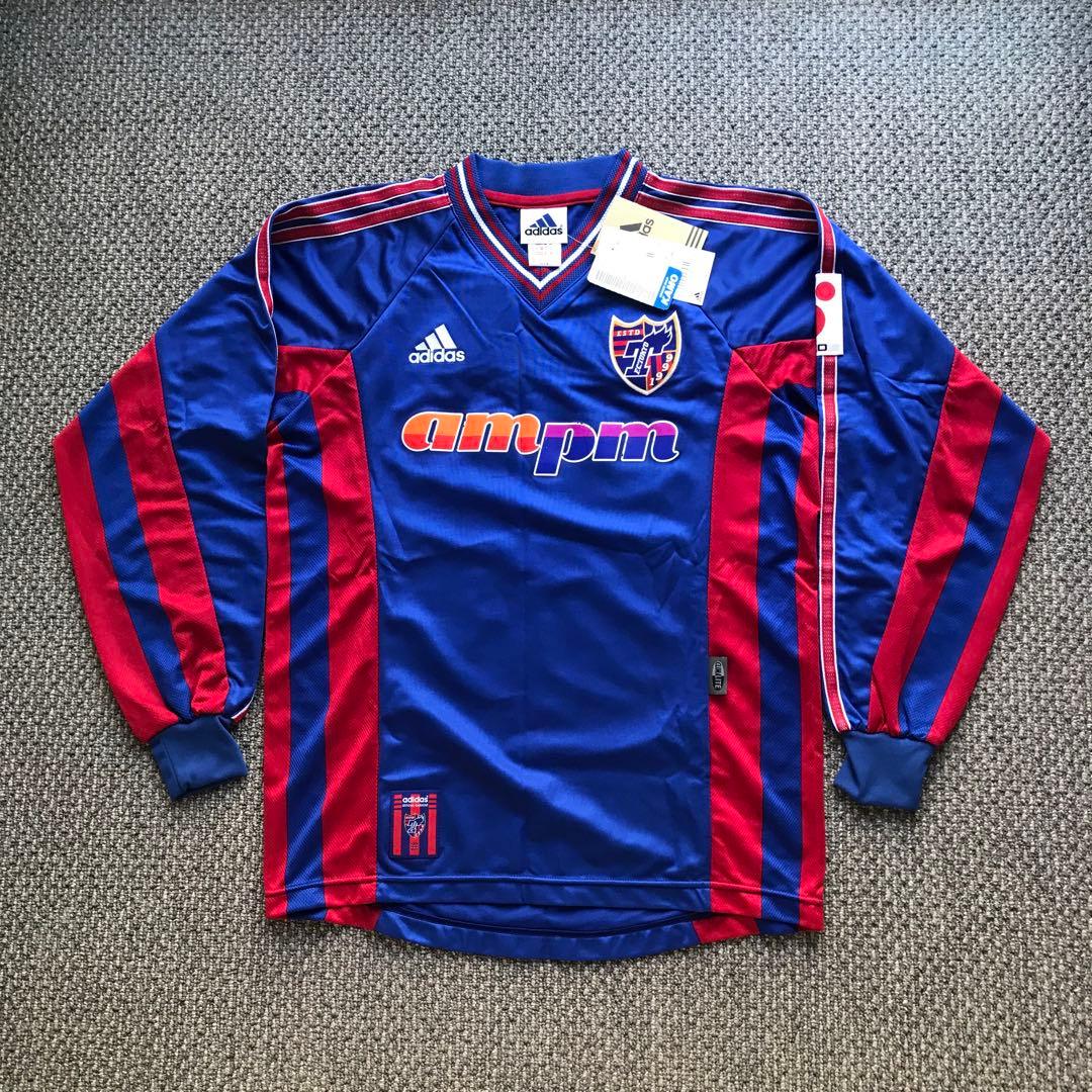 99-00(H) FC東京　ユニフォーム　フルスポンサー　長袖　デッドストック