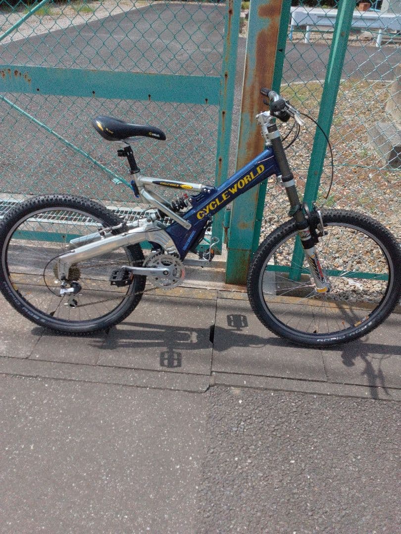 サイクルワールド フルサス マウンテンバイク (希少) オールドMTB