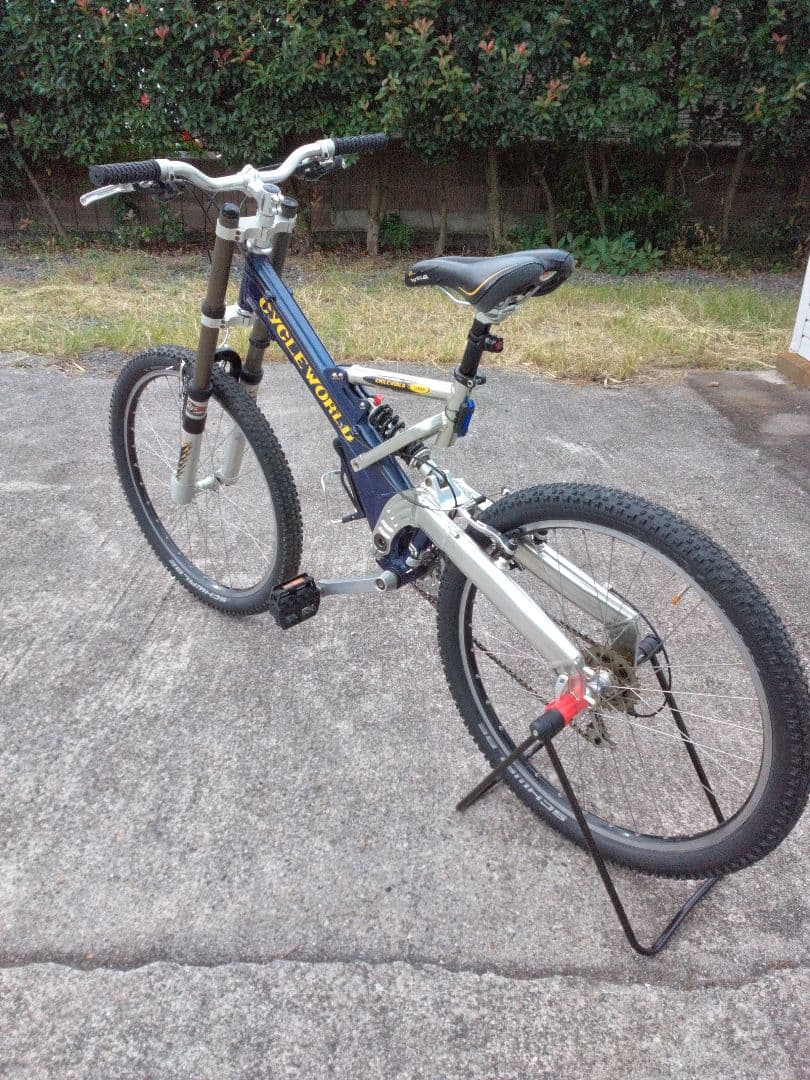 サイクルワールド フルサス マウンテンバイク (希少) オールドMTB