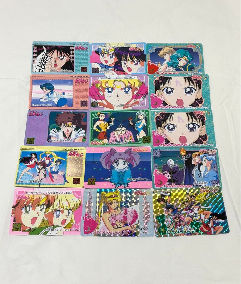 セーラームーン カード 復刻 ウエハース 当時物 【まとめ売り】