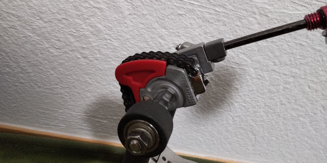 ※廃盤ドラムペダルPearl　P-101P、ケース、偏心カム付き