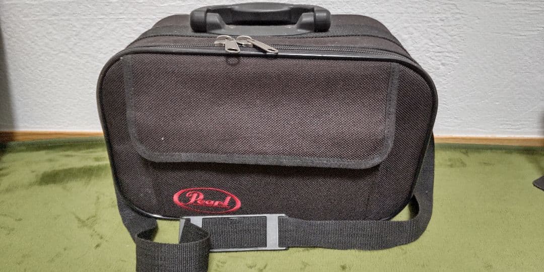 ※廃盤ドラムペダルPearl　P-101P、ケース、偏心カム付き