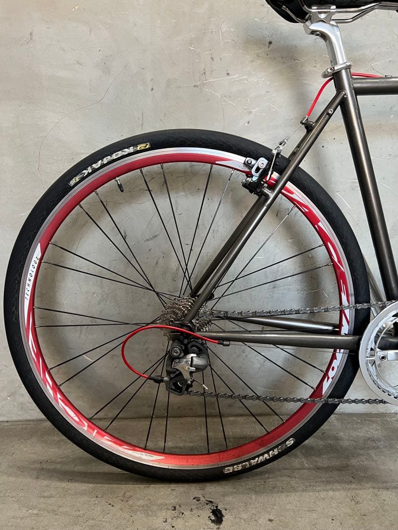 ロードバイク　FUJI FEATHER フジフェザーCX 700c クロモリ