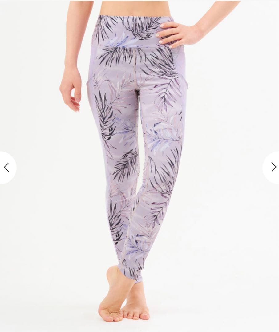 【SUKALA】ボタニカルリーフロングブラトップ&レギンスヨガウェア上下セット