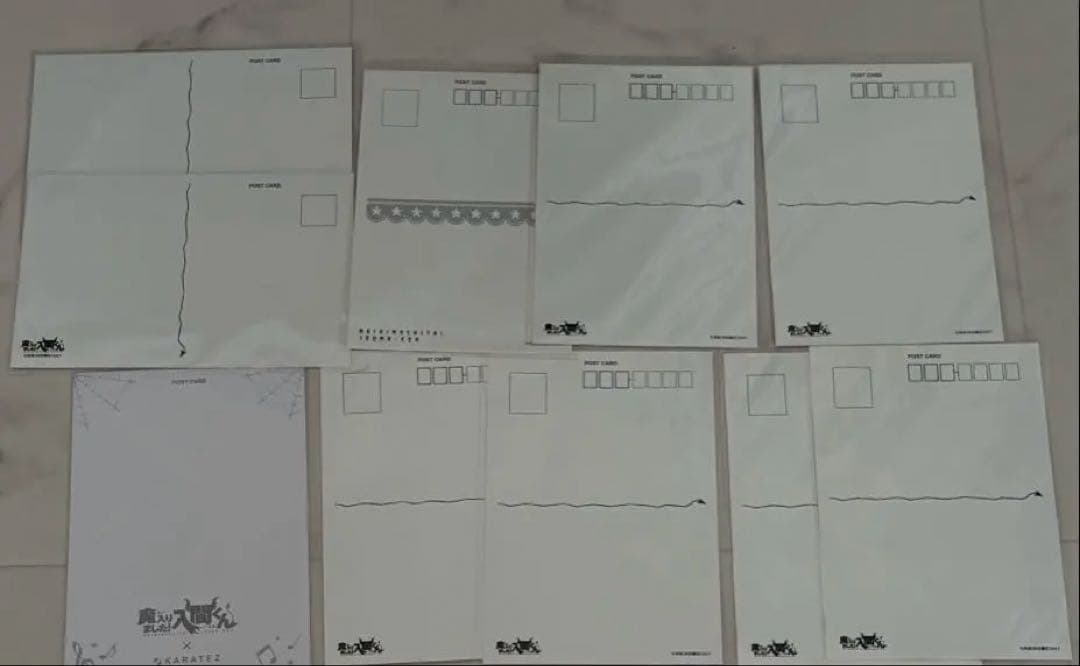 魔入りました入間くん　プロマイド、ポストカードセット