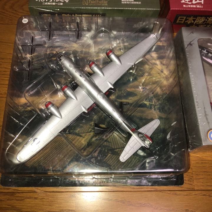 1/144 4発巨人機未使用　B-29、B-17、二式大艇、連山