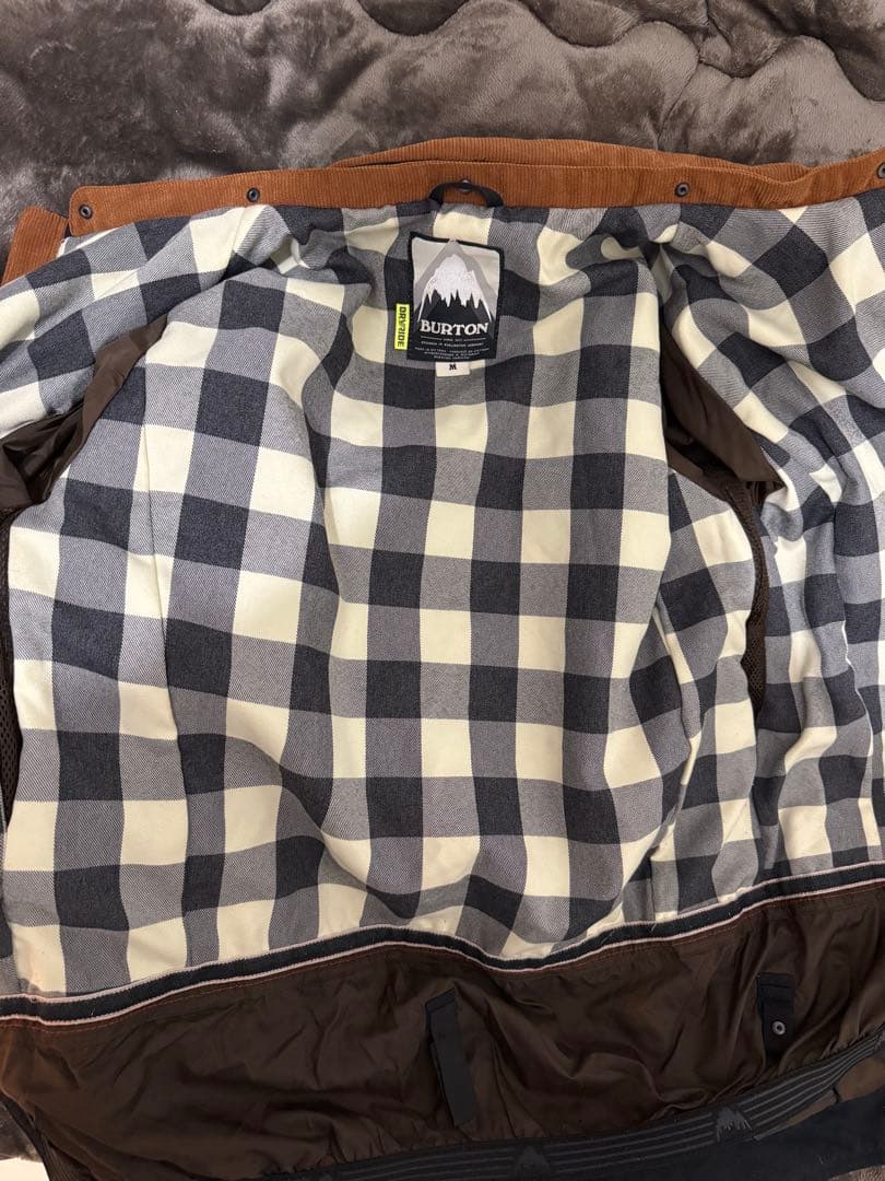 Burton スノーボード用ウェア フード付き ネイビー