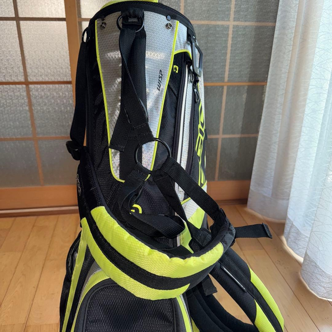 【美品！】OGIO キャディバッグ 8分割 ブラック・ライム