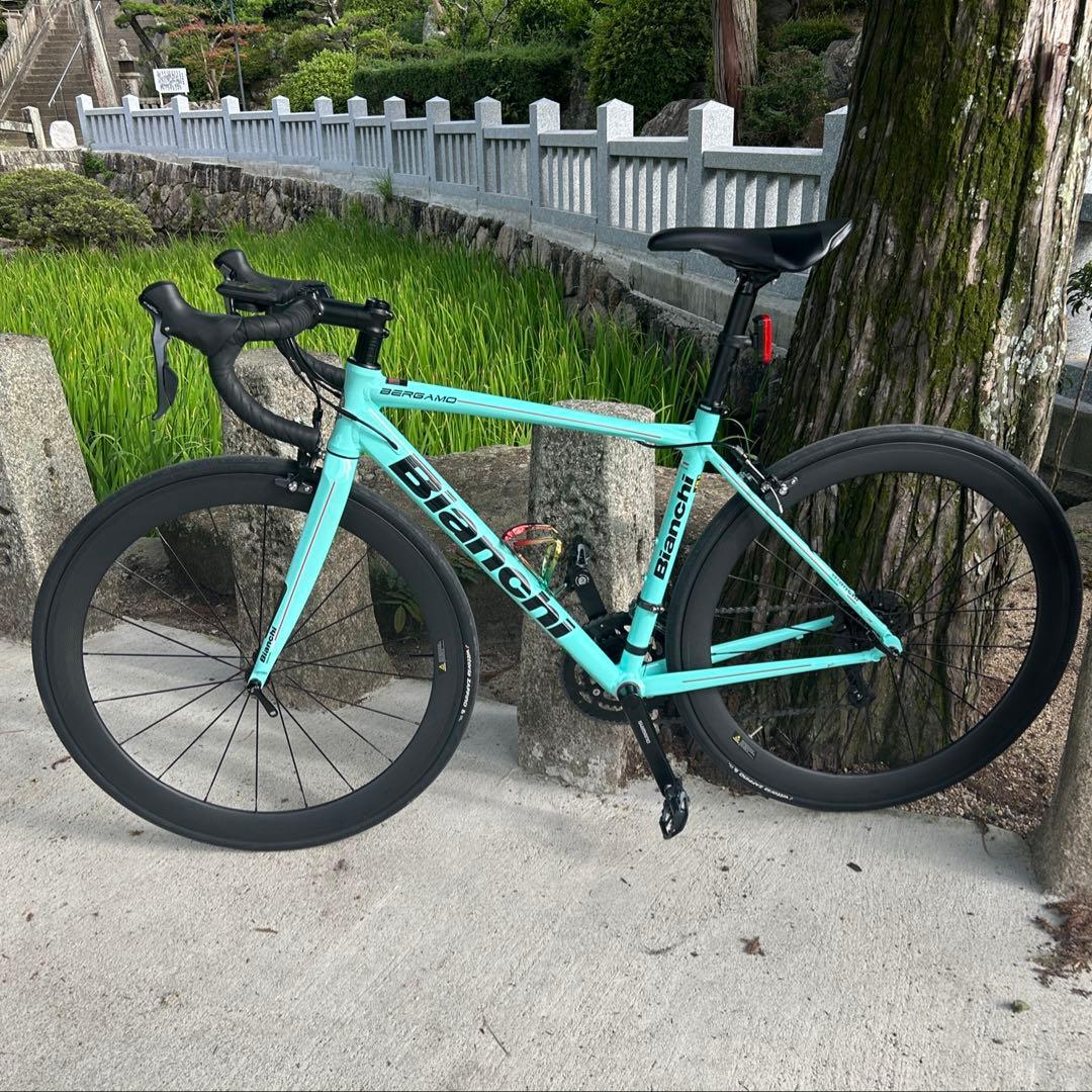 Bianchi ベルガモ　純正アルミホイール付