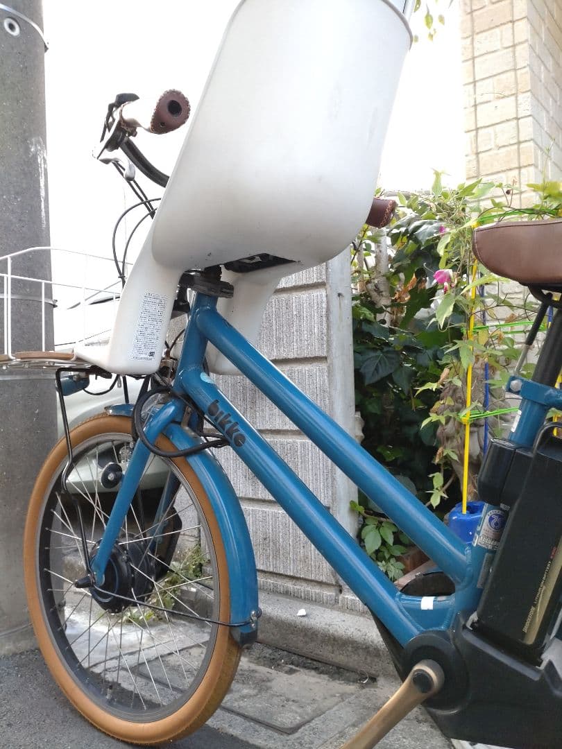 配送可★直接引渡可★カスタム【現行型ビッケグリ】電動アシスト自転車★３人乗子供乗