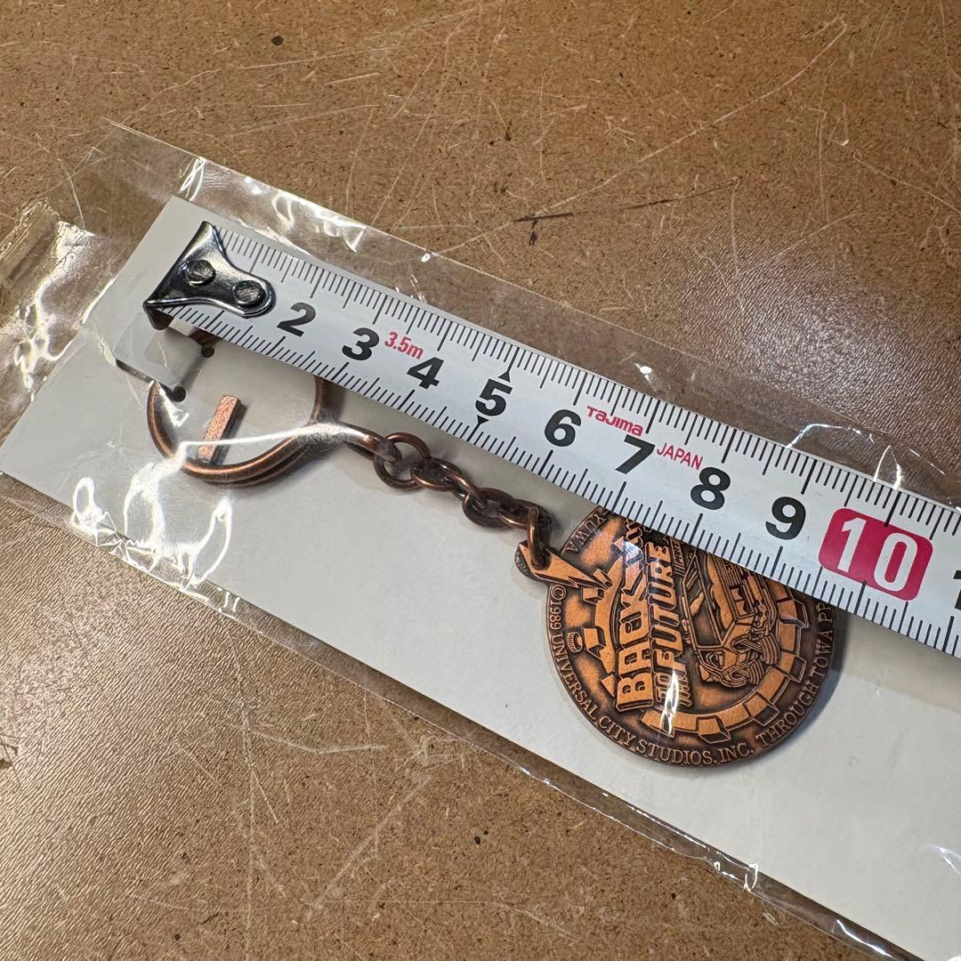 【未使用】BACK TO THE FUTURE Ⅱ 1989 当時物キーホルダー