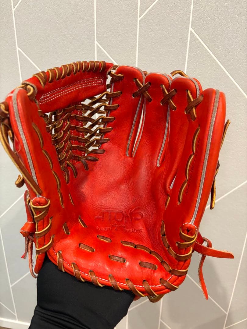 バンビーノ様　アトムズ　硬式野球グローブ 内野用　日本製