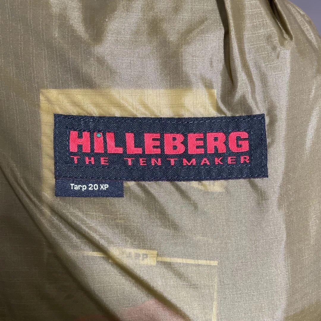 ヒルバーグ　タープ20XP サンド、NEMO ポールLサイズ2本　セット