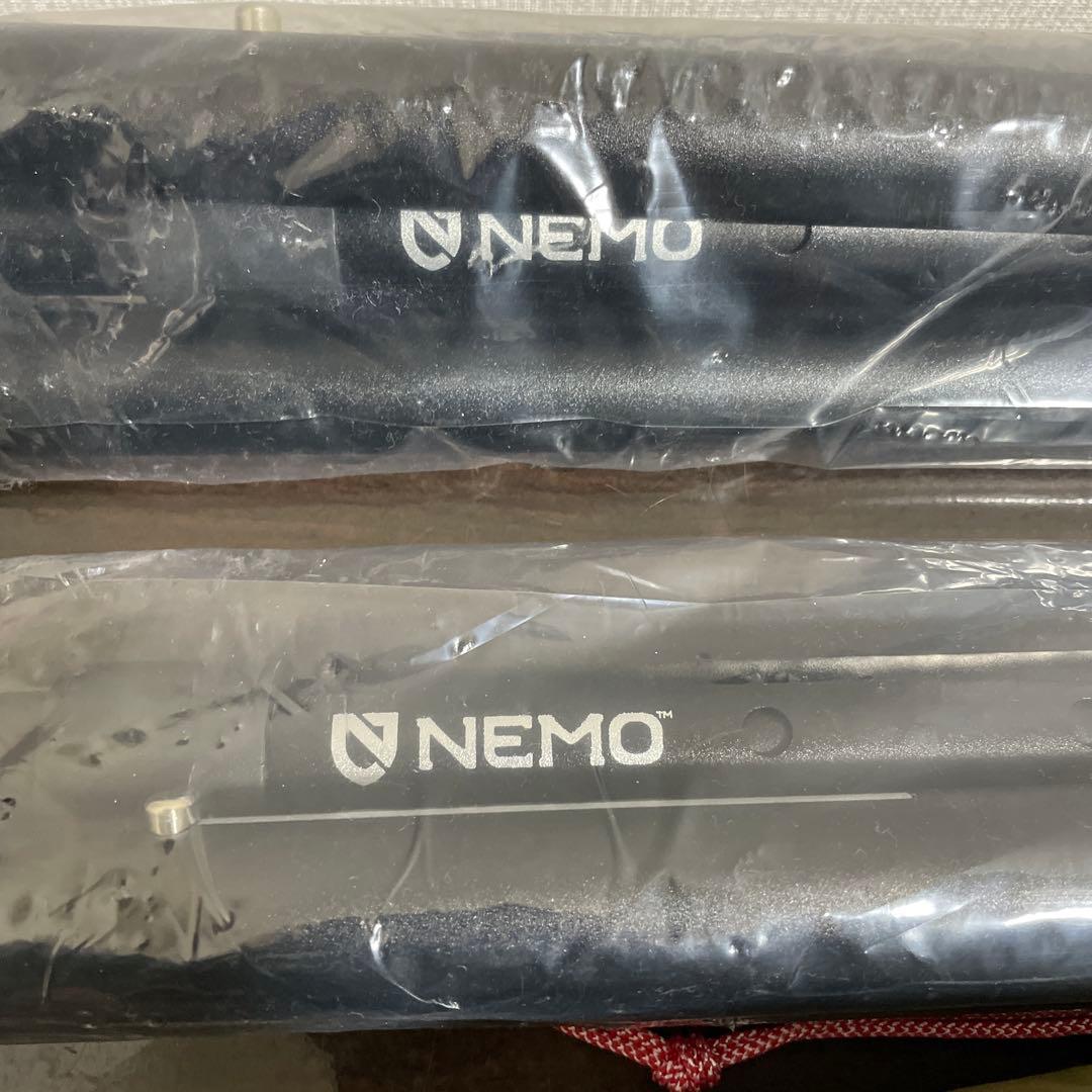 ヒルバーグ　タープ20XP サンド、NEMO ポールLサイズ2本　セット