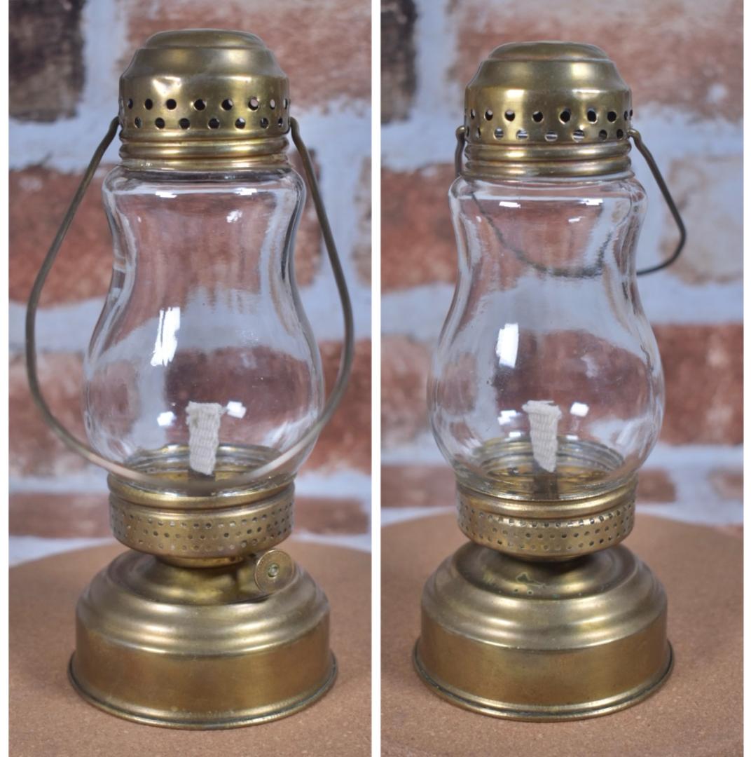 ★全身真鍮★ヴィンテージ ブラス スケーターズ ランタン オリジナル ランタン