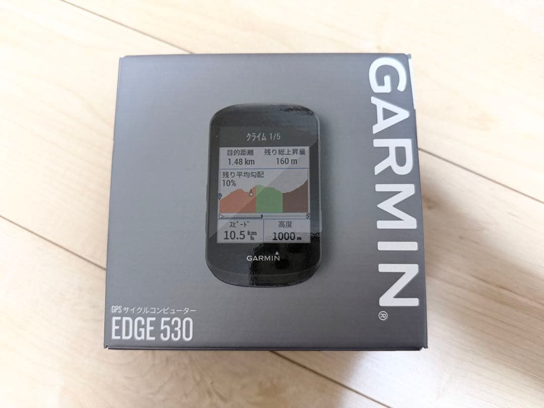 GARMIN EDGE 530 サイクルコンピューター本体　センサー付き