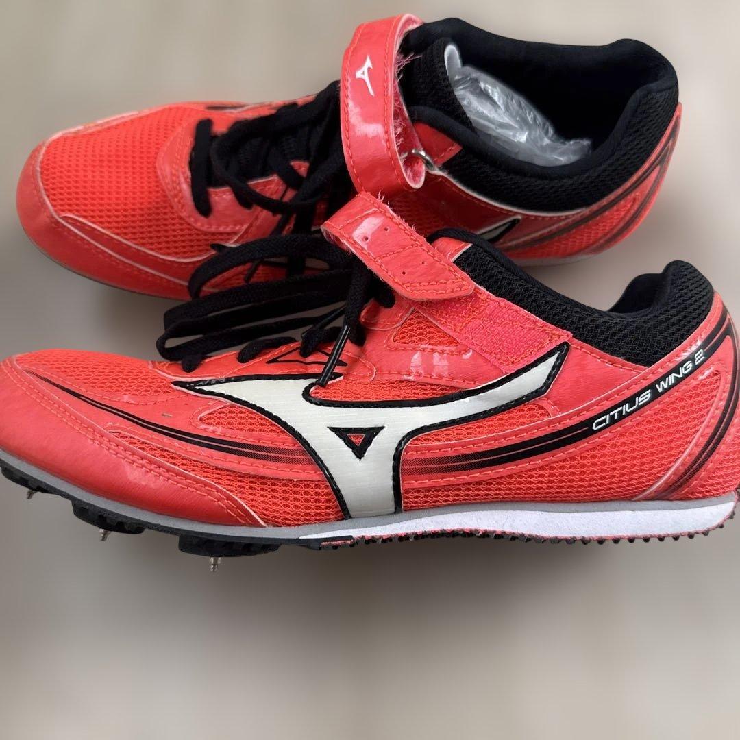 Mizuno CITRUS WING 2 スパイクシューズ レッド