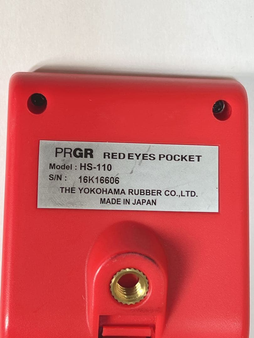 PRGR RED EYES POCKET HS-110 スピードテスター