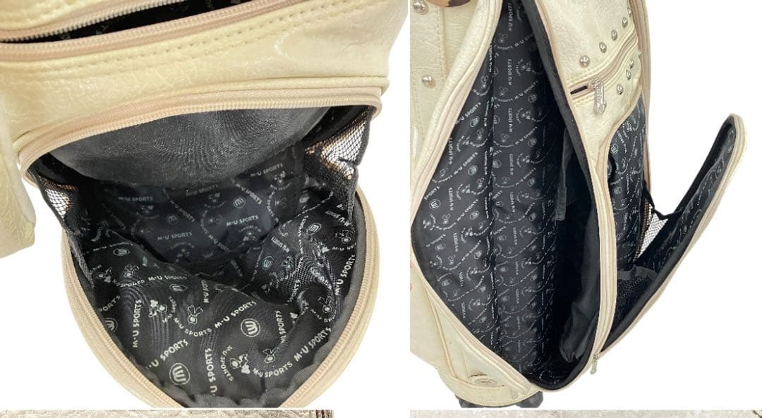 激レア！レディースミエコウエサコ MU SPORTS 5分割 キャディバッグ