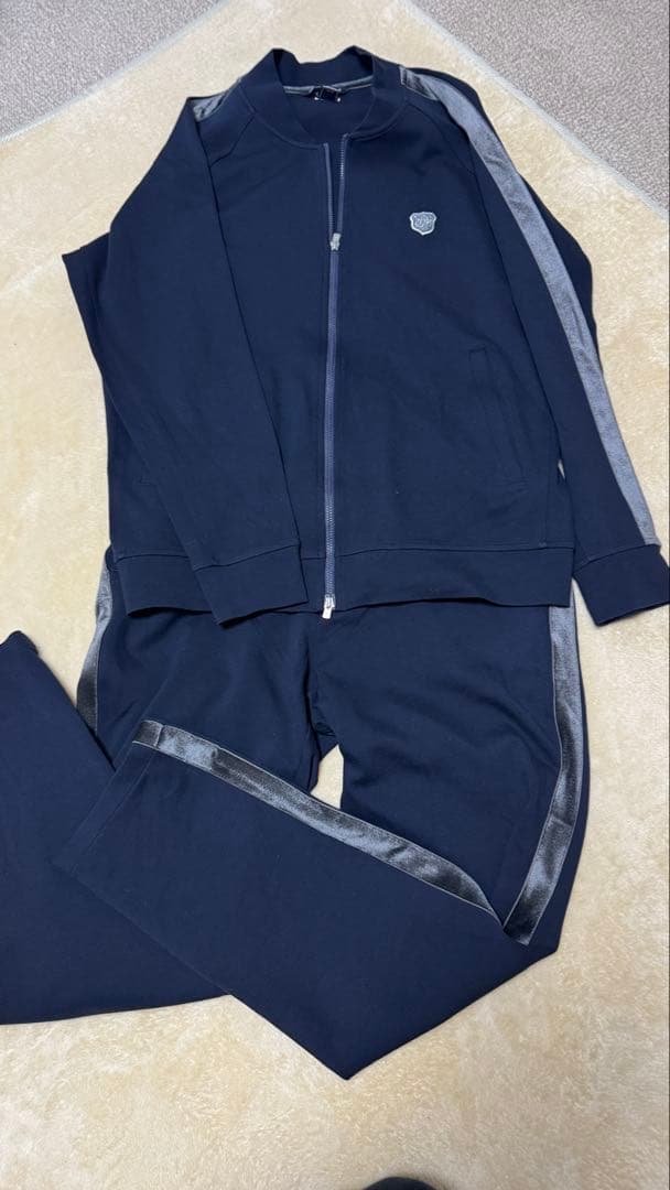 ネイビー セットアップ zoy メンズ