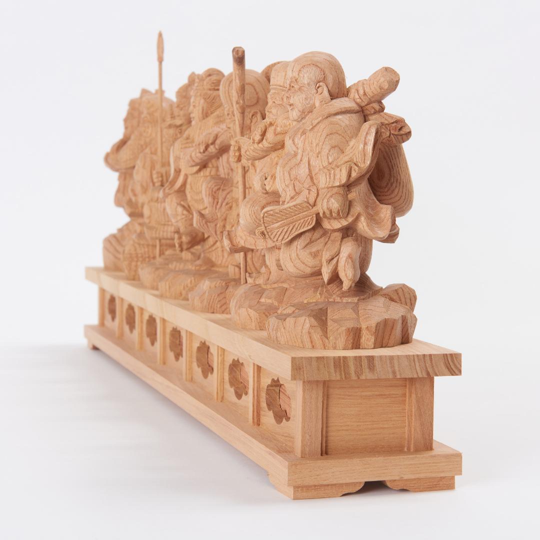 欅　踊り七福神　15ｃｍ #018