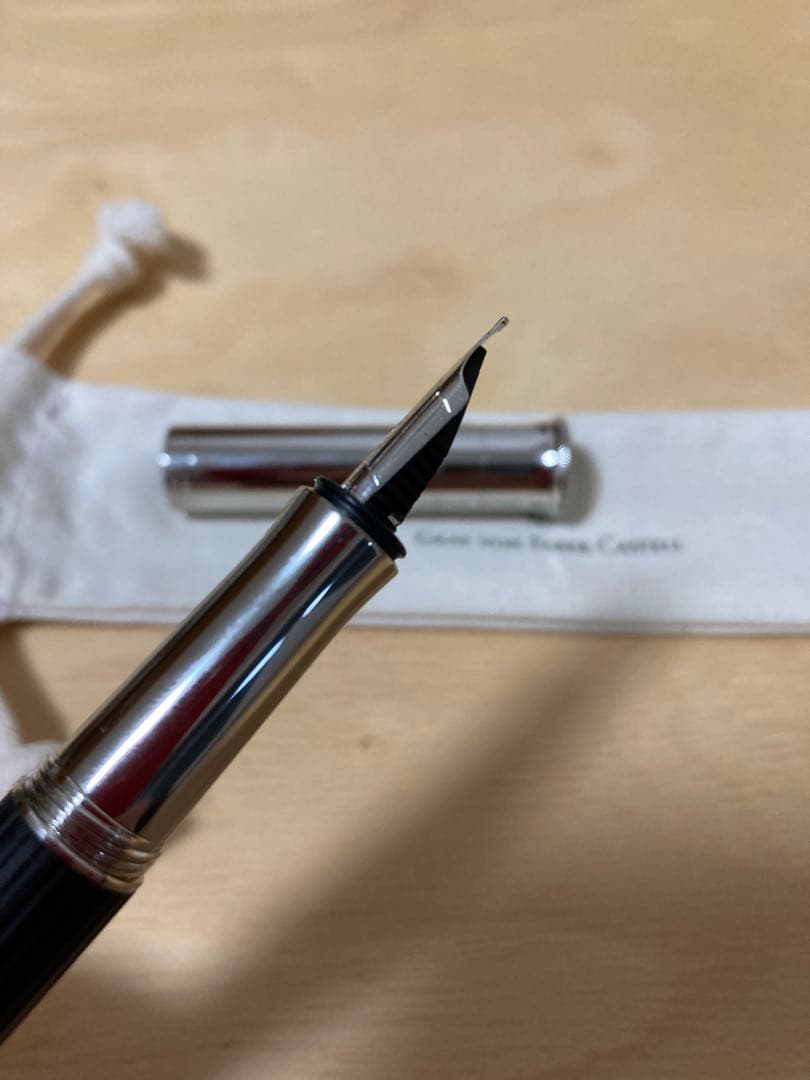 （レム）美品　ファーバーカステル伯爵　クラシック 万年筆EF エボニー