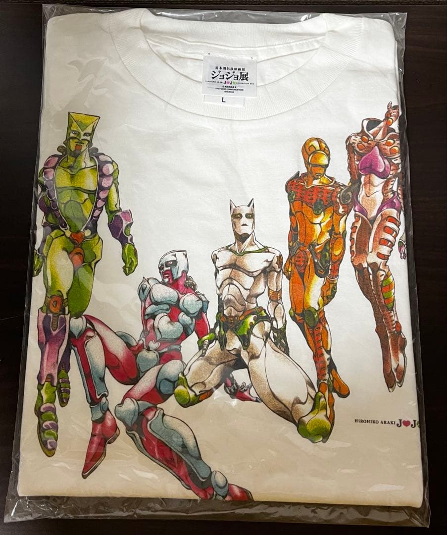 ジョジョの奇妙な冒険　2012年ジョジョ展限定Tシャツ　6枚セット おまけ付き