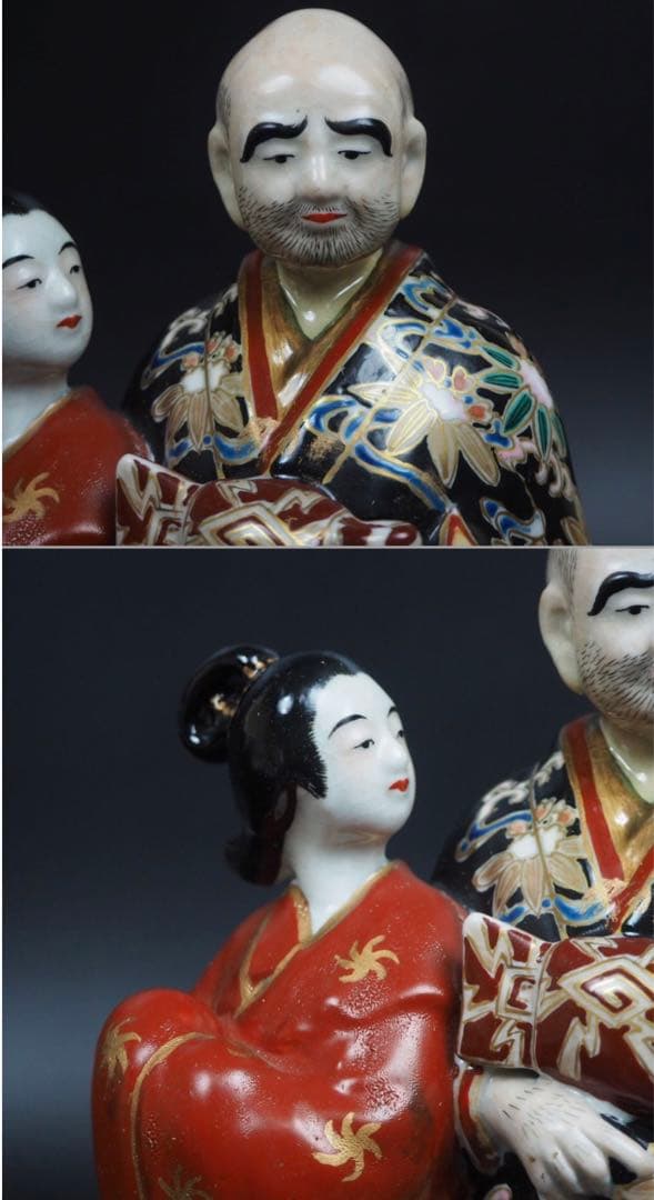 送料無料　里帰り　明治期人形　高さ23ｃｍ★大珍品★