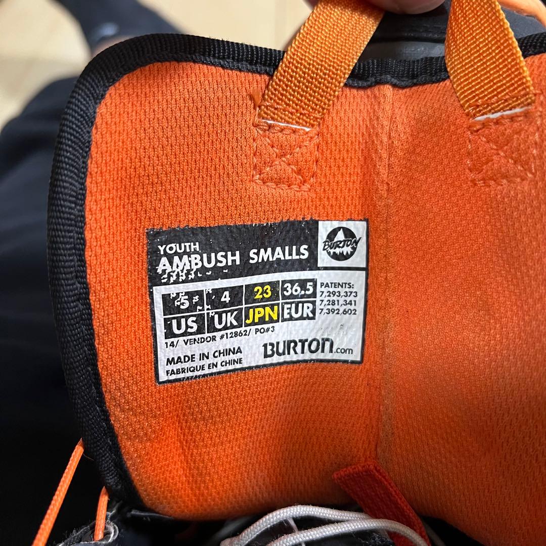 【即日発送】BURTON スノボブーツAMBUSH SMALLS 23.0cm