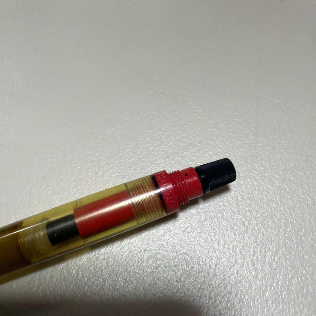 ロットリング rotling ティク tiku 銀キャップ 透明軸