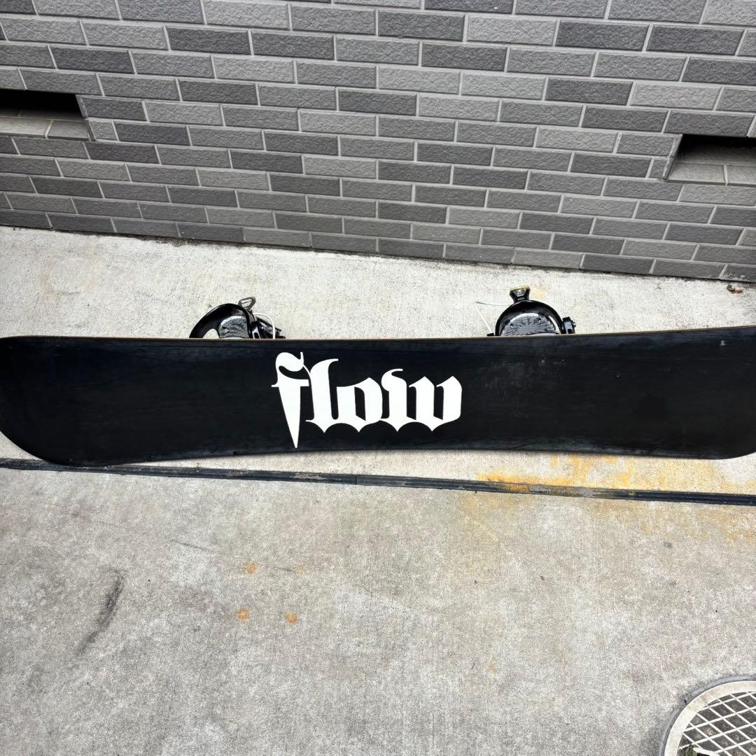 FLOW スノーボード 板 ビンディング Dagger 156cm ケース付き