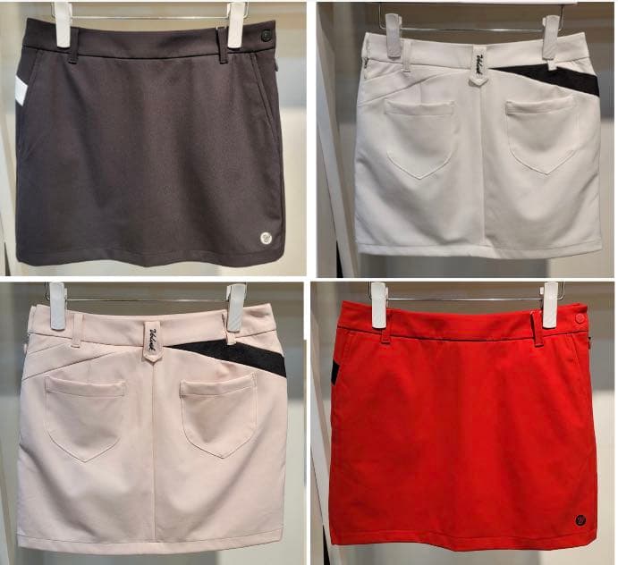 ☆VOLVIC GOLF☆ ボールビック韓国　秋用　Hラインスカート