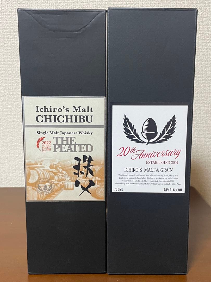 イチローズモルト秩父ザ、ピーテッド2022, 20周年アニバーサリー2本セット