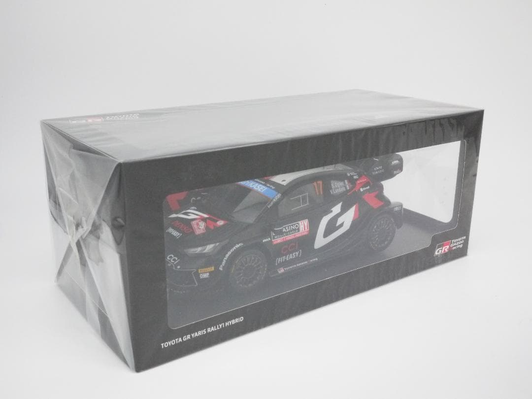 1/18 トヨタ GR ヤリス モンテカルロラリー 2024 S.オジェ