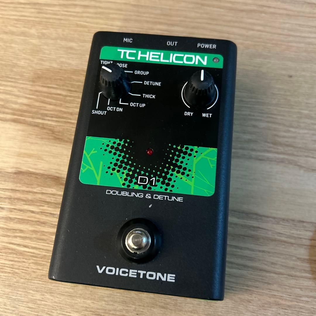 美品 TC Helicon D1 Doubling & Detune