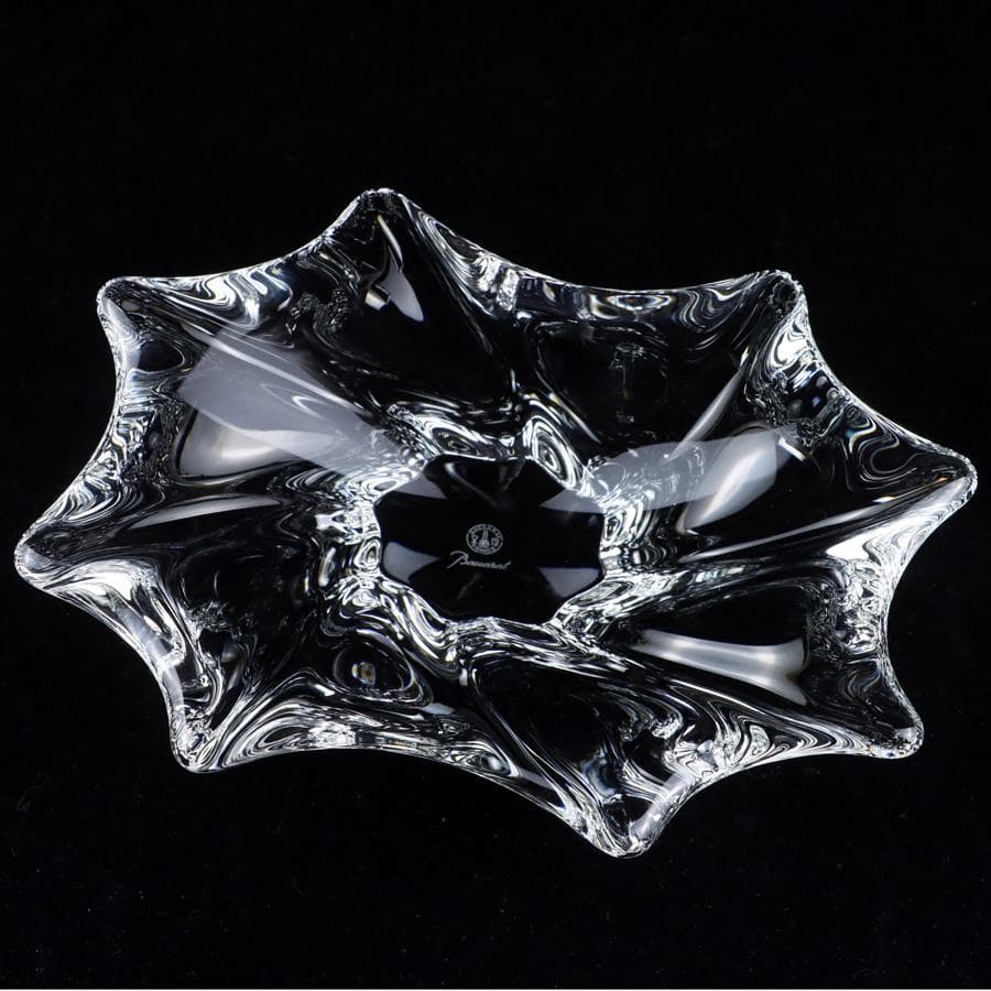 Y2437-6 バカラ キャディックス アッシュトレイ プレート 箱付き　PP