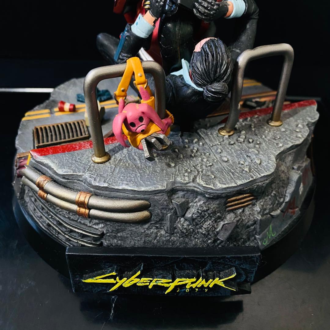 PS4 サイバーパンク2077 V＆YAIBA KUSANAGI スタチュー