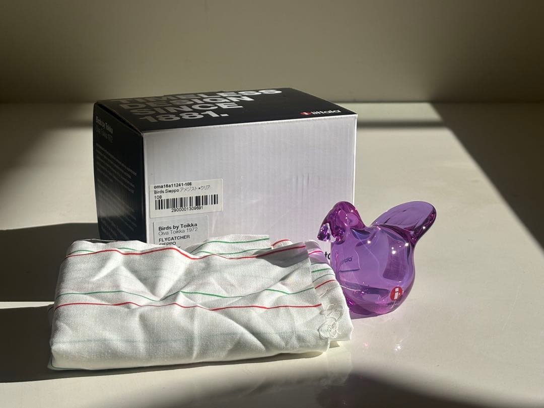 イッタラ　シエッポ　アメジスト　クリア　オイバトイッカ　scope 別注