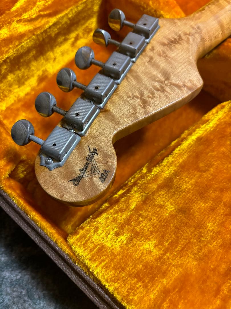 Fender customshop ストラトキャスター 95年製バーズアイネック