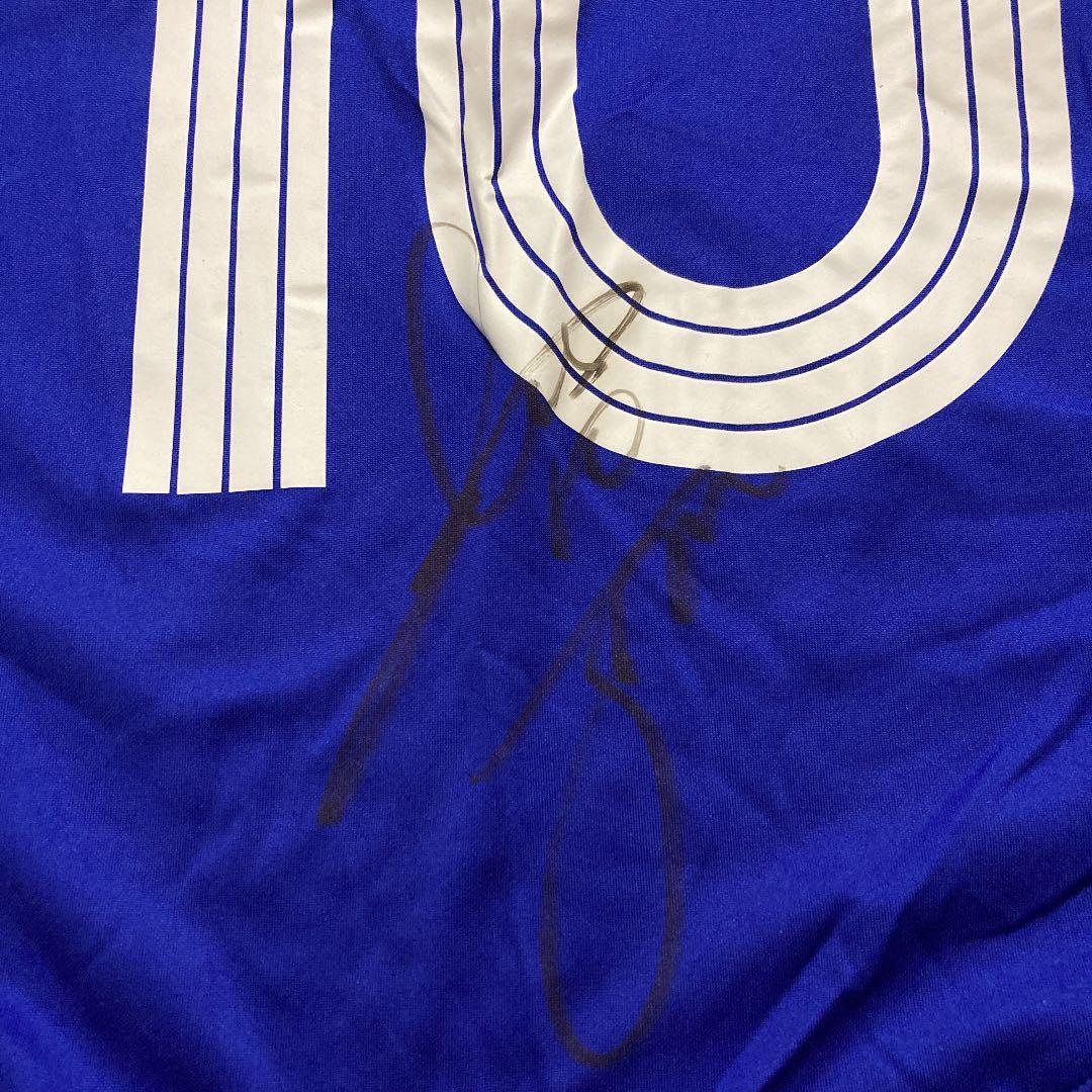 【最終価格】中村俊輔　直筆サイン入り日本代表ユニフォーム