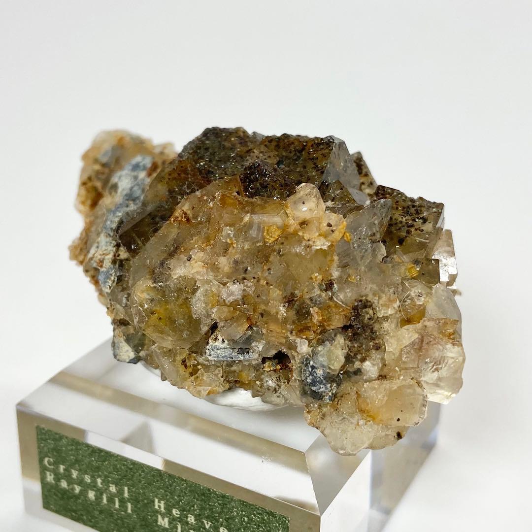 フローライト　蛍石　クリスタルヘブンポケット　鉱物標本　原石　天然石　イギリス