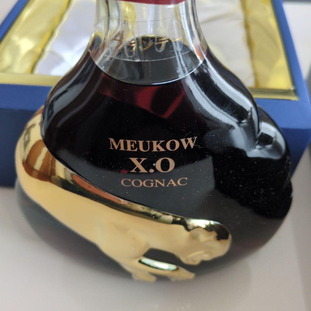 MEUKOW XO コニャック 未開封 箱付き 金パンサー 700ml 希少