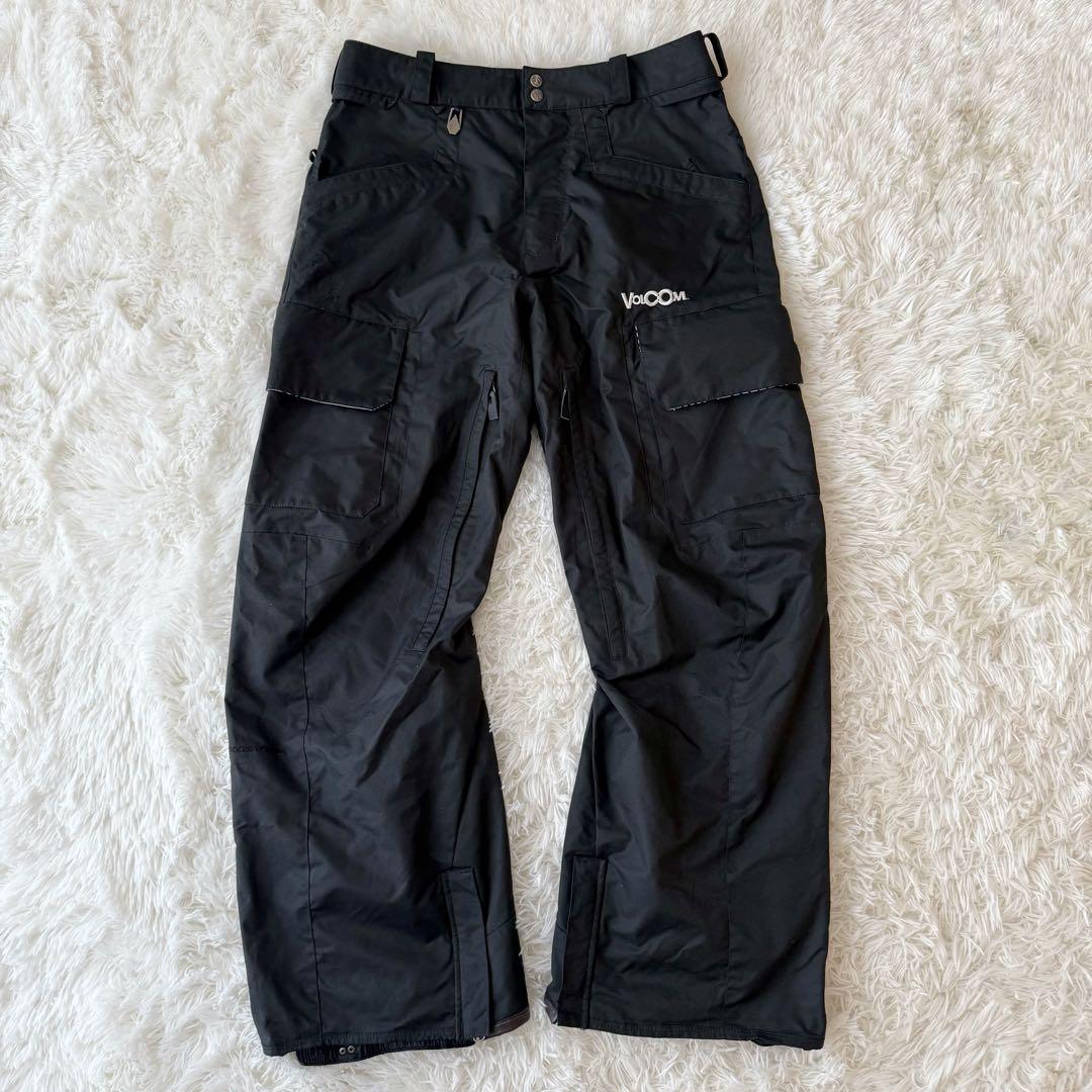 VOLCOM スノボウェアー(メンズ用) セットアップ 上下 総柄 Mサイズ