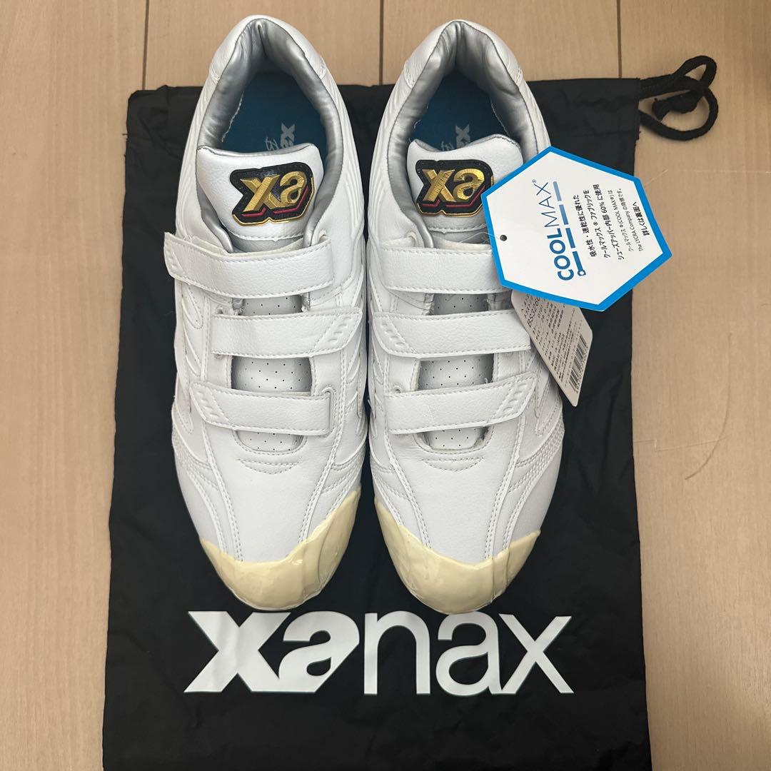 xanax P皮付きベルト式樹脂底野球スパイク