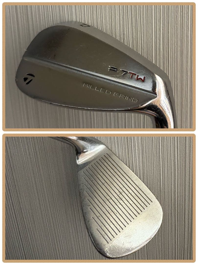 激レア！タイガーウッズ特別仕様テーラーメイドP7TW アイアンセット7本