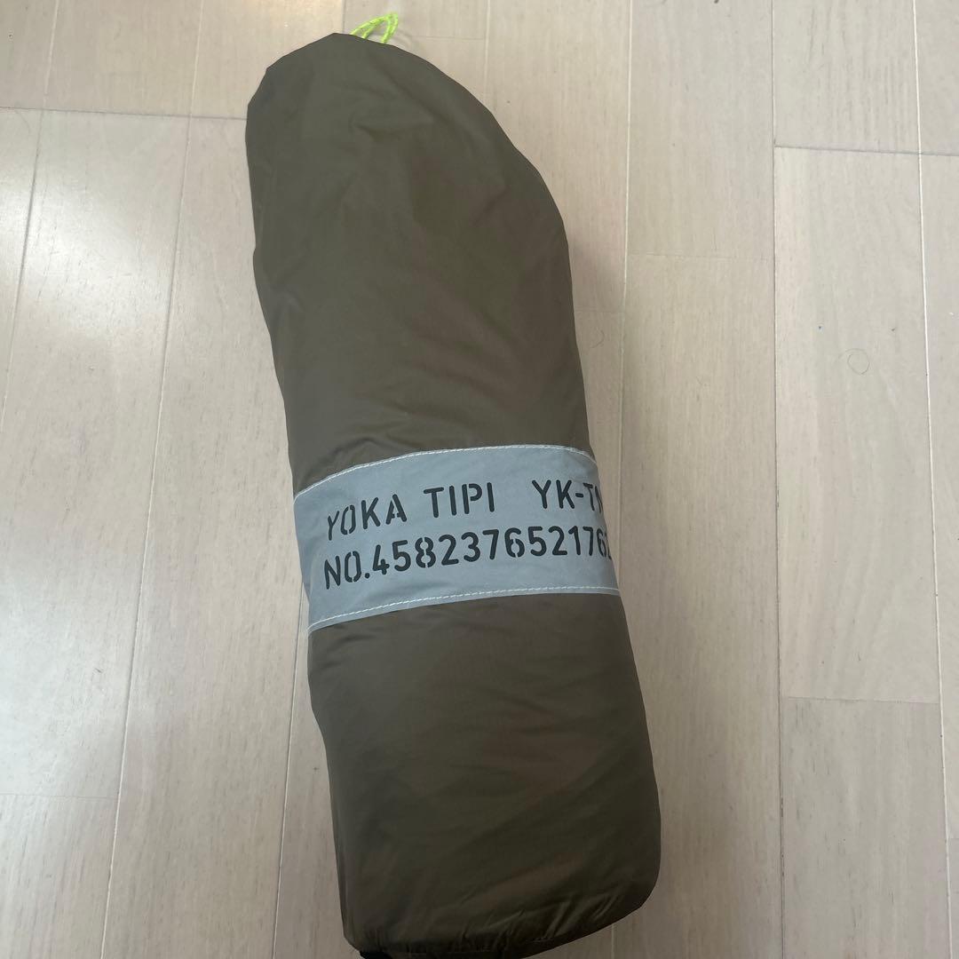 YOKA TIPI カーボンポール オリーブグリーン