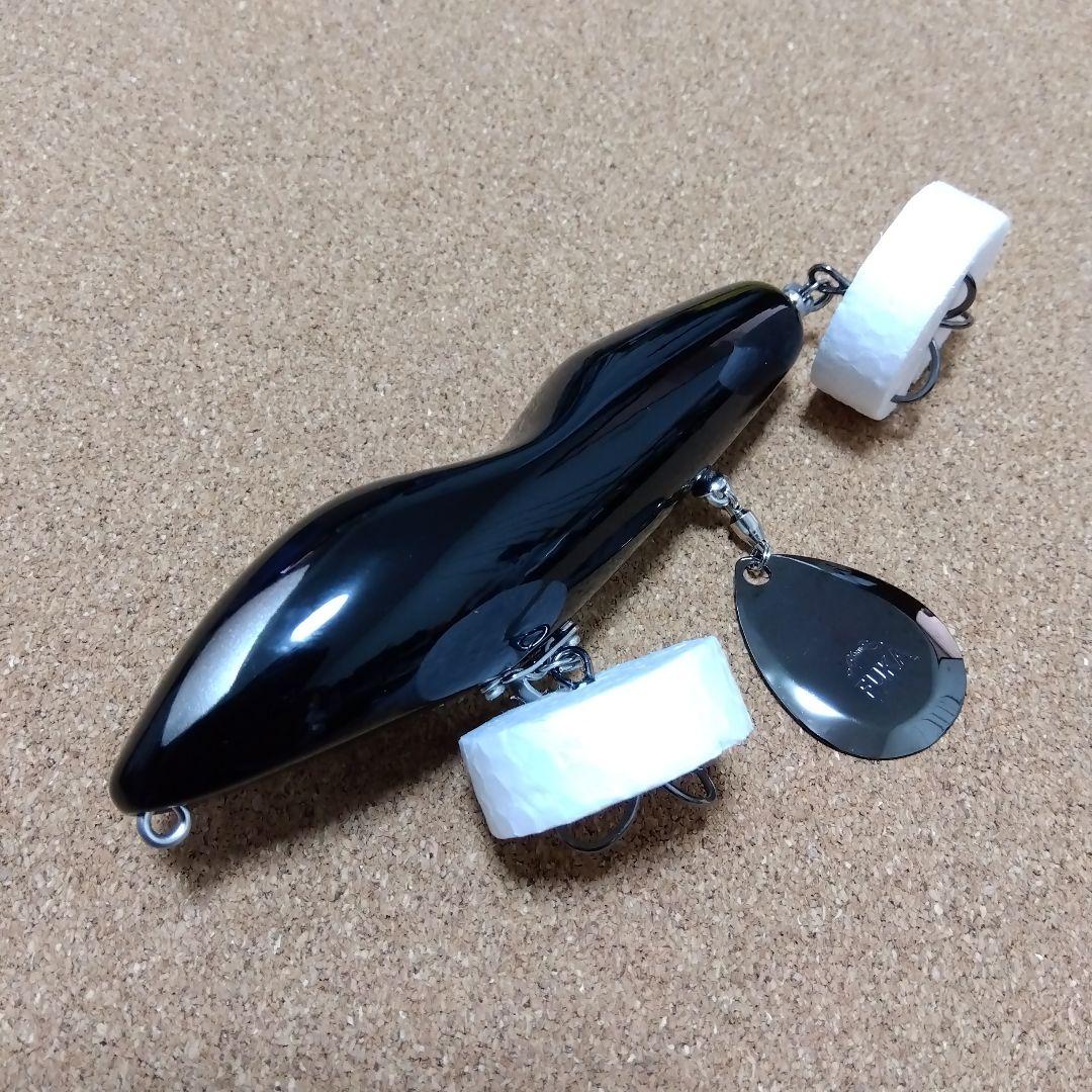 ノリーズ アカシブランド フカベイト 人気カラー リアルブラック 未使用保管品